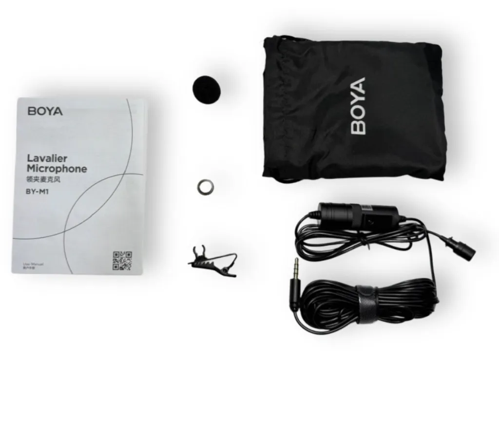 BOYA BY-M1 Omni Directional Lavalier Microphone