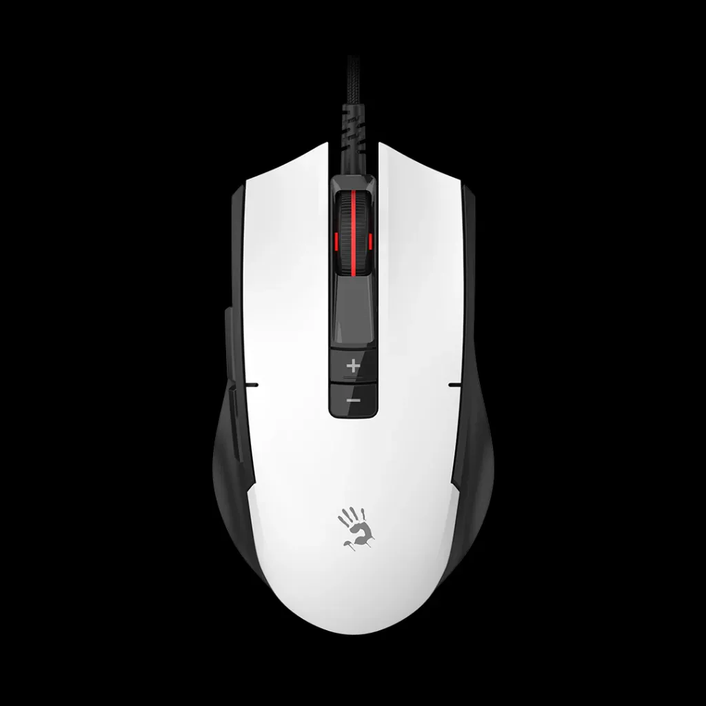 Bloody ES8 ESPORTS Gaming Mouse (White)